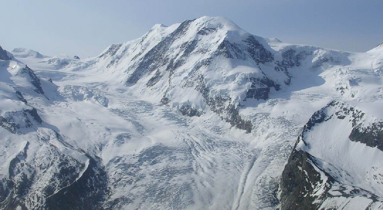 Alpine glaciers italy